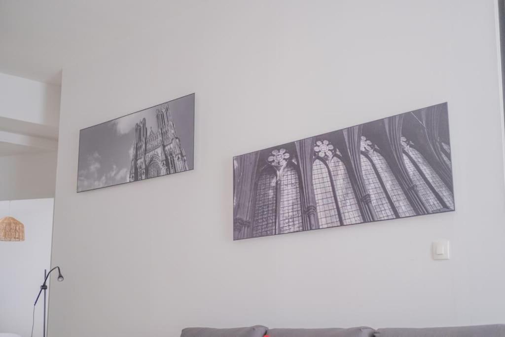 Apartamento L'Ange Au Sourire Reims Exterior foto
